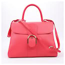 Bolsa de couro Delvaux Brillant GM 2Way em rosa