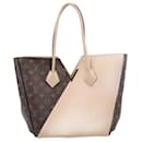 Sac à épaule Kimono Monogram Louis Vuitton en marron et beige M40508