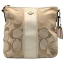 Coach Signature Canvas Shoulder Bag 