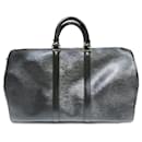 Bolso de viaje de cuero Epi Keepall 45 de Louis Vuitton