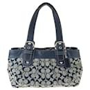 Borsa tote in tela/pelle Coach Signature