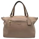 Coach Leather Handbag Tote 