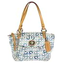 Coach Op Art Coated Canvas Tote Handbag 