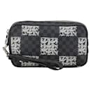 Louis Vuitton Damier Graphite Pochette Volga Clutch 