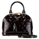 Borsa Louis Vuitton Monogram Vernis Alma BB in pelle verniciata