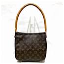 Bolsa de Ombro Louis Vuitton Monogram Looping MM