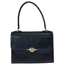 Gucci Vintage schwarze Eidechsen-Handtasche