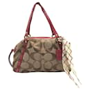 Coach Canvas Handbag Tote 