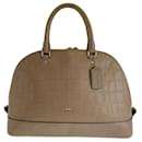 Coach Madison Beige Leather Handbag