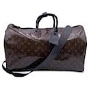 Sac Keepall Bandoulière 50 Monogram Glaze M43899 Noir - Louis Vuitton