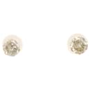 K10 Pink Gold Diamond Earrings - Autre Marque