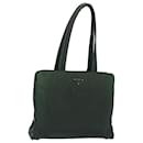 PRADA Tote Bag Nylon Green Auth 83696 - Prada