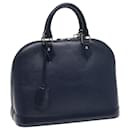 LOUIS VUITTON Epi Alma PM Bolso de Mano Azul Zafiro M40948 LV Auth 82017 - Louis Vuitton