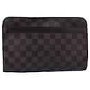 LOUIS VUITTON Bolsa Clutch Saint Louis Damier Ebene N51993 LV Auth am6670 - Louis Vuitton