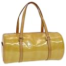 LOUIS VUITTON Monogram Vernis Bedford Sac à Main Beige M91006 LV Auth 84731 - Louis Vuitton