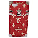 LOUIS VUITTON Monogram LV x Supreme iPhone 7 Eye Trunk Rouge M67758 LV Auth 81993S - Louis Vuitton