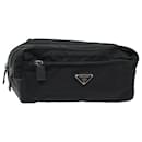 PRADA Second Bag Nylon Black Auth bs16061 - Prada