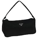 Pochette Accessoire Prada Nylon Noir Auth yk13940