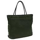 PRADA Borsa Tote Nylon Khaki Auth 84451 - Prada