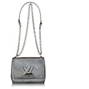 Sac à bandoulière Epi Twist Louis Vuitton en argent