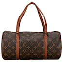 Brown Louis Vuitton Monogram Papillon 30 Handbag