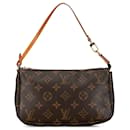 Sac à épaule Pochette Accessoires Monogram Louis Vuitton marron