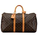 Louis Vuitton Keepall 50 Monogram Marron