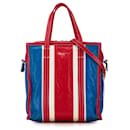 Balenciaga Red S Bazar Shopper Tote