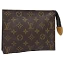 LOUIS VUITTON Monogram Poche Toilette 19 Pouch M47544 LV Auth 84308 - Louis Vuitton