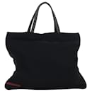 PRADA Bolsa deportiva de nailon negra y gris Auth ti1881 - Prada