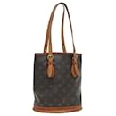 LOUIS VUITTON Bolsa de Hombro Monogram Bucket PM M42238 LV Auth 84404 - Louis Vuitton