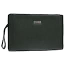 Borsa a tracolla in pelle verde BURBERRY Auth bs16497 - Burberry