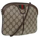 Sac à épaule GUCCI GG Canvas Web Sherry Line PVC Beige 904 02 047 Auth 84424 - Gucci