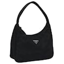 PRADA Sac à main en nylon noir Auth ep4986 - Prada