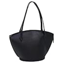 LOUIS VUITTON Epi Saint Jacques Bolsa de Compras de Hombro Negra M52272 LV Auth 84720 - Louis Vuitton