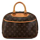 Bolsa de mão Trouville Monogram Louis Vuitton marrom