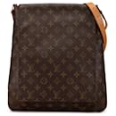 Borsa a tracolla Musette Salsa GM Monogramma Louis Vuitton marrone