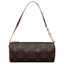 Brown Louis Vuitton Monogram Papillon Pochette Handbag