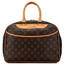 Sac à main Deauville Monogram Louis Vuitton marron