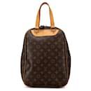 Bolsa de mão de excursão Monogram Louis Vuitton marrom