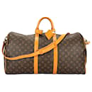 Louis Vuitton Lona Monograma Keepall Bandoulière 55