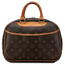 Bolsa de mão Trouville Monogram Louis Vuitton marrom