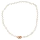 NEUF COLLIER DINH VAN MENOTTES R12 S652301 44 PERLES AKOYA OR 18K NECKLACE - Dinh Van