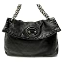 CHANEL HOBO BAG 2006 IN QUILTED BLACK LEATHER - Chanel