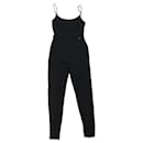 COMBINAISON PANTALON CHANEL P61277V46593 S 36 NOIR BLACK JUMPSUIT TROUSERS - Chanel