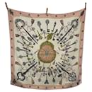 Hermes Silk Scarf Pink Multicolor - Hermès