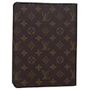 LOUIS VUITTON Monogram Agenda Bureau Day Planner Cover R20100 LV Auth 84319A - Louis Vuitton