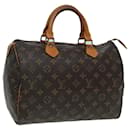 LOUIS VUITTON Sac à main Monogram Speedy 30 M41526 LV Auth 78728 - Louis Vuitton