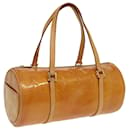 LOUIS VUITTON Monogram Vernis Bedford Sac à main Beige M91006 LV Auth 84730 - Louis Vuitton