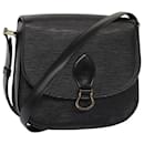 LOUIS VUITTON Epi Saint Cloud GM Shoulder Bag Black Noir M52192 LV Auth yk13931 - Louis Vuitton